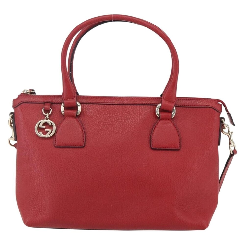 Gucci Vintage Soho Convertible Satchel Leather
